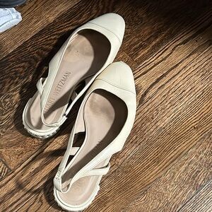 Beautiful Stuart Weitzman Slingback shoes.